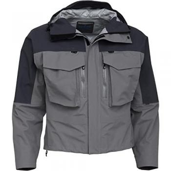 Chaqueta Kinetic X3 Gris para hombre, tipo vadeador, color gris/negro, talla mediana
