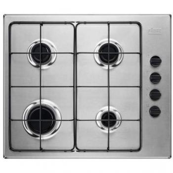 Placa de Cocina a Gas FAURE FGH62414XA 60cm 4 Fuegos 8000W Acero Inoxidable