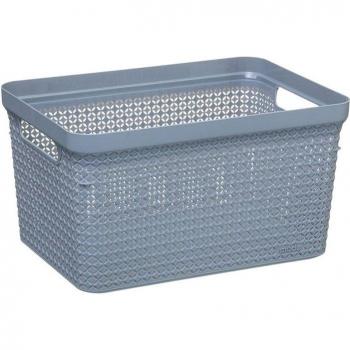 Cesto de Ropa Escandinava Gris 5L - Organizador de Lavandería Compacto y Elegante