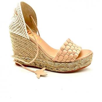 Alpargata de Mujer Gaimo con Cuña de Yute Beige