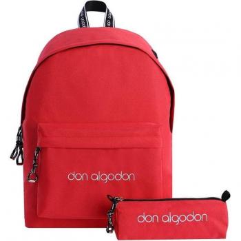Mochila con estuche para mujer DON ALGODON Atina de nylon con cremallera