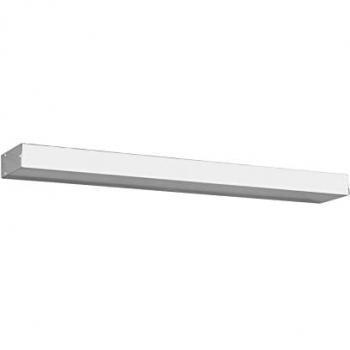 Aplique LED Rectangular Blanco para Espejo de Baño IP44 60cm Garona Cromo