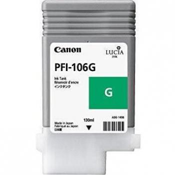 Canon PFI-106G Green Ink Cartridge for iPF6300, iPF6350, iPF6400, iPF6450