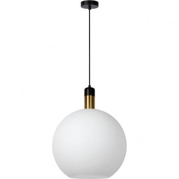 Lámpara Colgante Vintage Julius, 1 luz, opal, Ø 40 cm