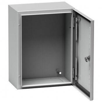 Caja de Acero Schneider Electric NSYS3D5420, IP66, dimensiones 500 x 400 x 200 mm, sin placa de montaje