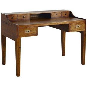 Moycor Star - Escritorio, 6 cajones, 2 bandejas, 125 x 70 x 78-89 cm