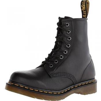 Dr. Martens 1460 Smooth Boots - Leather Black Ankle Boots - Unisex - Sizes: UK 2, US 3, Women's US 5