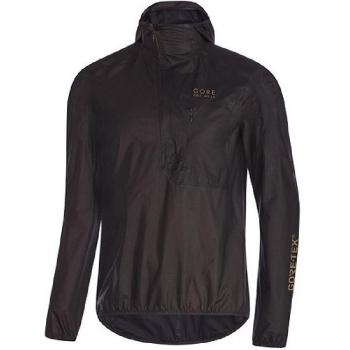 GORE BIKE WEAR, Chaqueta para cicilismo, Hombre, Impermeable, GORE-TEX Active, Tecnologia SHAKEDRY, ONE RESCUE GORE-TEX SHAKEDRY Jacket, Talla S, Negro, JGONRE
