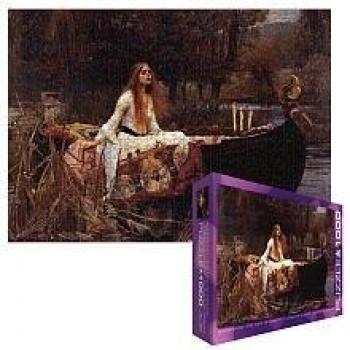 Puzzle Eurographics - John William Waterhouse: La Dama de Shalott, 1888, 1000 piezas