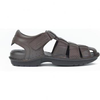KANGAROOS Sandalia confort piel velcro hombre