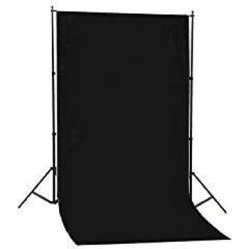 Sistema de Fondo Linkstar BSK-2016B + Tela Negra (280 cm, 160 cm)