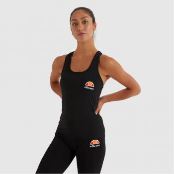 Ellesse Curasci Camiseta de Tirantes para Mujer en Negro Talla S