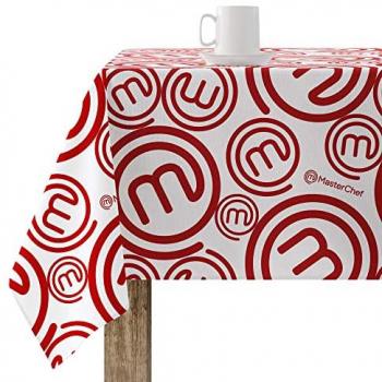 Mantel Resinado Antimanchas Belum 0400-53 para Mesas Cuadradas, Rectangulares y Ovaladas, Tamaño: 200x140 cm, Tejido: 100% Algodón, Muy