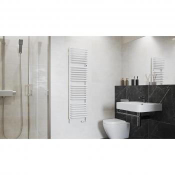 Secador de toallas eléctrico blanco Stevia 600W 50x90 cm