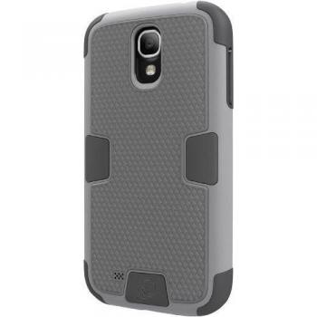 Cygnett Workmate Evolution - Carcasa resistente a los impactos y protector de pantalla para Samsung Galaxy S4, color gris