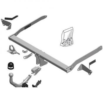 Enganche de remolque desmontable sin herramientas Brink 601000
