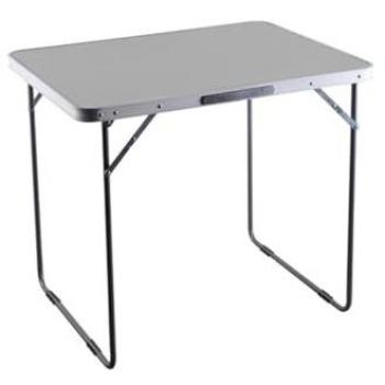 Mesa Plegable de Acero Marbueno 80x60x70 cm para Camping y Playa