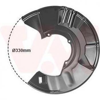 Chapa protectora contra salpicaduras, disco de freno VAN WEZEL 3028372