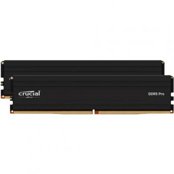 Crucial Pro 48GB (2x24GB) DDR5 5600MHz CL46 UDIMM Desktop Memory Module