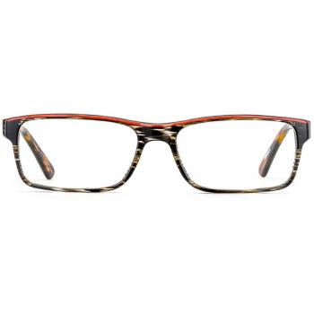 Etnia Barcelona Henderson BKOG Men's Eyeglasses Red Size 55 - Frame Only with Blue Light Block Available