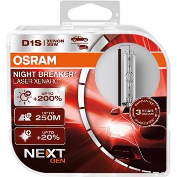 OSRAM XENARC NIGHT BREAKER LASER D1S Next Generation