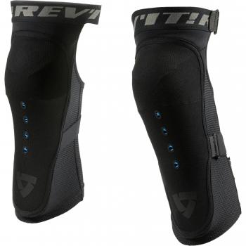 Rodillera Revit Scram Negra - Protector de rodilla para protección corporal