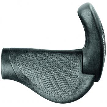 Ergon GP2-L Rohloff/Nexus - Manoplas para bicicletas, color negro, talla L