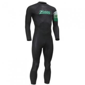 Zoggs Traje Neopreno Manga Larga Scout Tour FS Negro Verde XXL