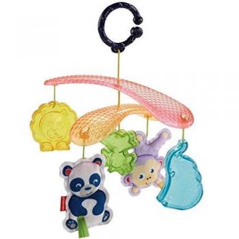 Fisher-Price Móvil mascotas de paseo, móvil para bebé