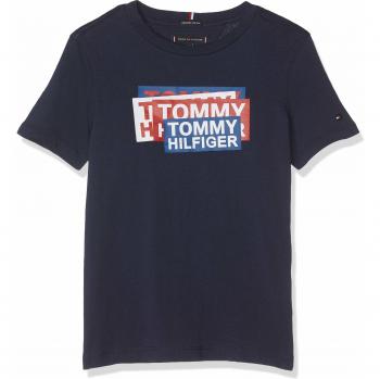 Tommy Hilfiger Sticker Print tee S/s Camiseta,