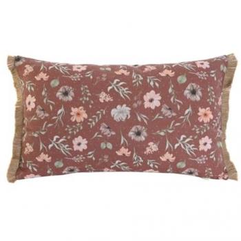 Cojín Boho Impreso con Flores Home ESPRIT 50 x 5 x 30 cm