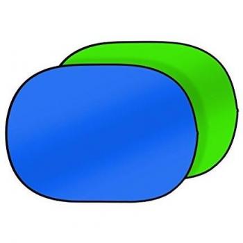 Fondo plegable Bresser TR-3 180x225 cm Verde/Azul