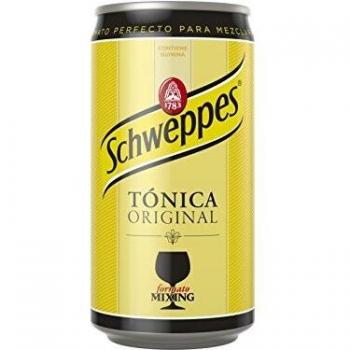 Schweppes Tónica Bebida Refrescante - 250 ml - [Pack de 24]