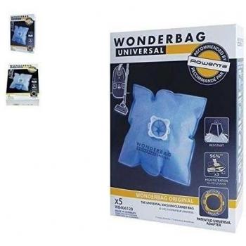 ROWENTA - WONDERBAG SAC À POUSSIÈRE MICRO FIBRE x5 POUR ASPIRATEUR ROWENTA