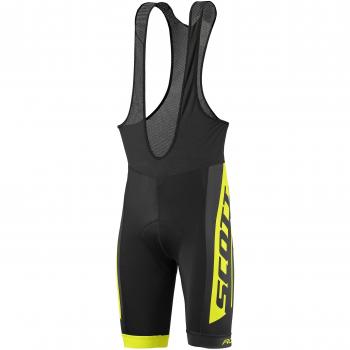 CULOTTE C/TIRANTES RC TEAM BLCK/SUL YEL L