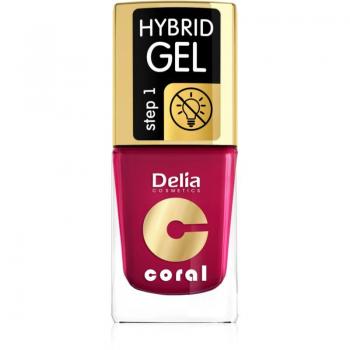 Delia Cosmetics Coral Nail Enamel Hybrid Gel Nail Polish Shade 06 11 ml