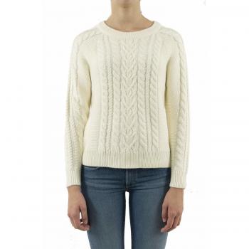 Veromoda 10216450 Priya - Jersey ligero para mujer, color blanco blanco L
