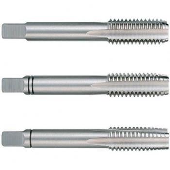 Ruko 230240 Juego de 3 machos para roscar a mano M DIN 352 HSS, rectificados