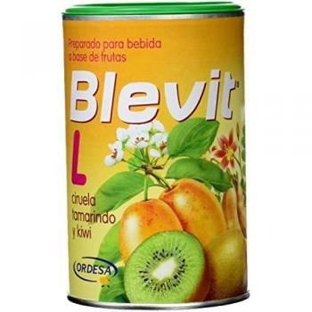 Blevit L - Infusión Laxante Natural a base de Frutas ideal para el Estreñimiento Crónico o Agudo - Sin Gluten y Sin Azúcares Añadidos - Para todas las edades - 150g