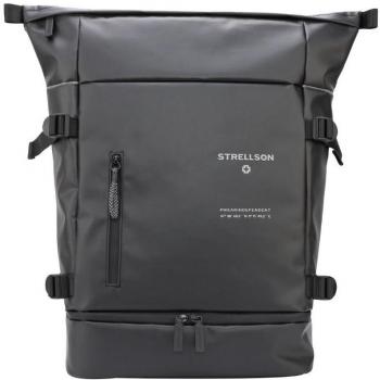 Mochila Strellson Stockwell 2.0 Sebastian Negra, 52 cm, con diseño moderno y funcionalidad óptima