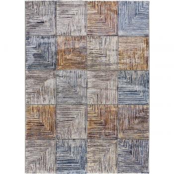 Alfombra de Interior Estilo Mosaico en Multicolor - Sylvia 56050 | Tamaños disponibles: 80X150, 120X170, 140X200, 160X230 cm