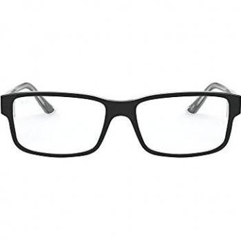Ray-Ban 0rx 5245 2034 54 Monturas de gafas, Top Black on Transparent, Hombre