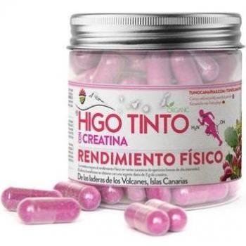 Higo Tinto con Creatina - Suplemento de Rendimiento Físico y Resistencia, Vegano, 90 Cápsulas