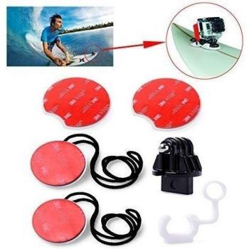 MadridGadgetStore® Kit Set Accesorios para Cámara GoPro HD Hero5 Hero4 Hero 5 4 3+ 2