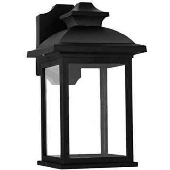 Aplique exterior serie Alcandia 1xE27 color negro