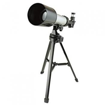 Telescopio Espacial Tachan con Aumento de 180x, Incluye Lentes Oculares, Lente Barlox y Trípode de Aluminio (Modelo 792T00693)