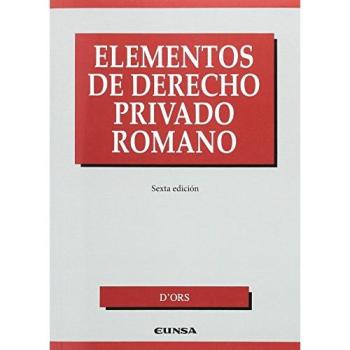 ELEMENTOS DCHO PRIVADO ROMANO 6ED