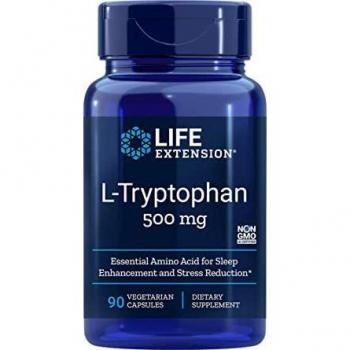 Life Extension L-Tryptophan 500 mg 90 Veggie Caps
