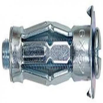 fischer 519777 Taco de Metal, Gris, 6 x 37 schraube