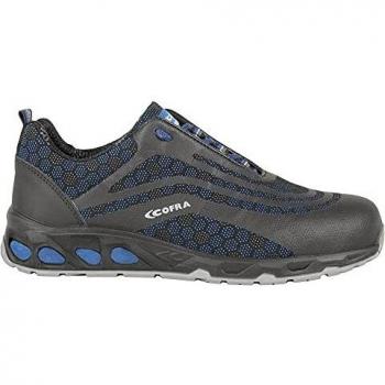 Cofra 73120-002.W44 ROOT S3 SRC - Calzado de seguridad, color negro/azul, talla 44